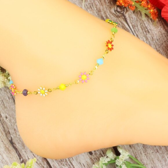 "Dainty Anklet for Women – Elegant Everyday Jewelry & Perfect Gift | MLCRC1160 - Picture 3 of 10